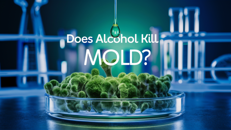 does alcohol kill mold