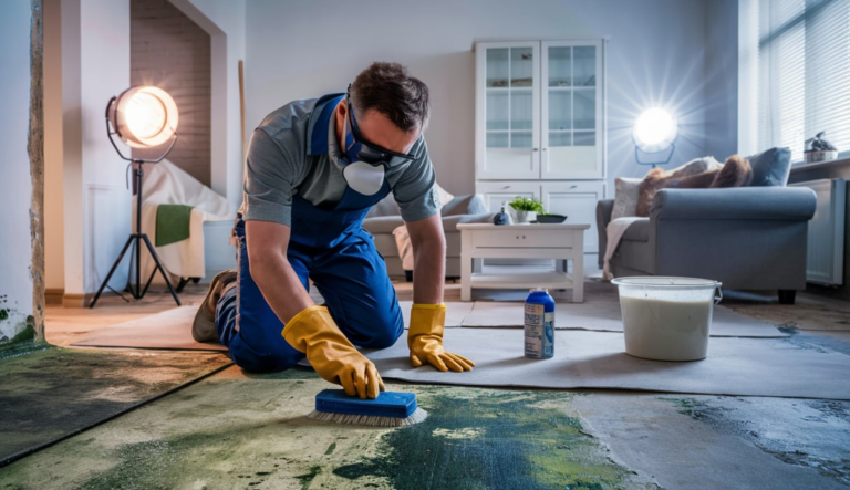 mold on subfloor