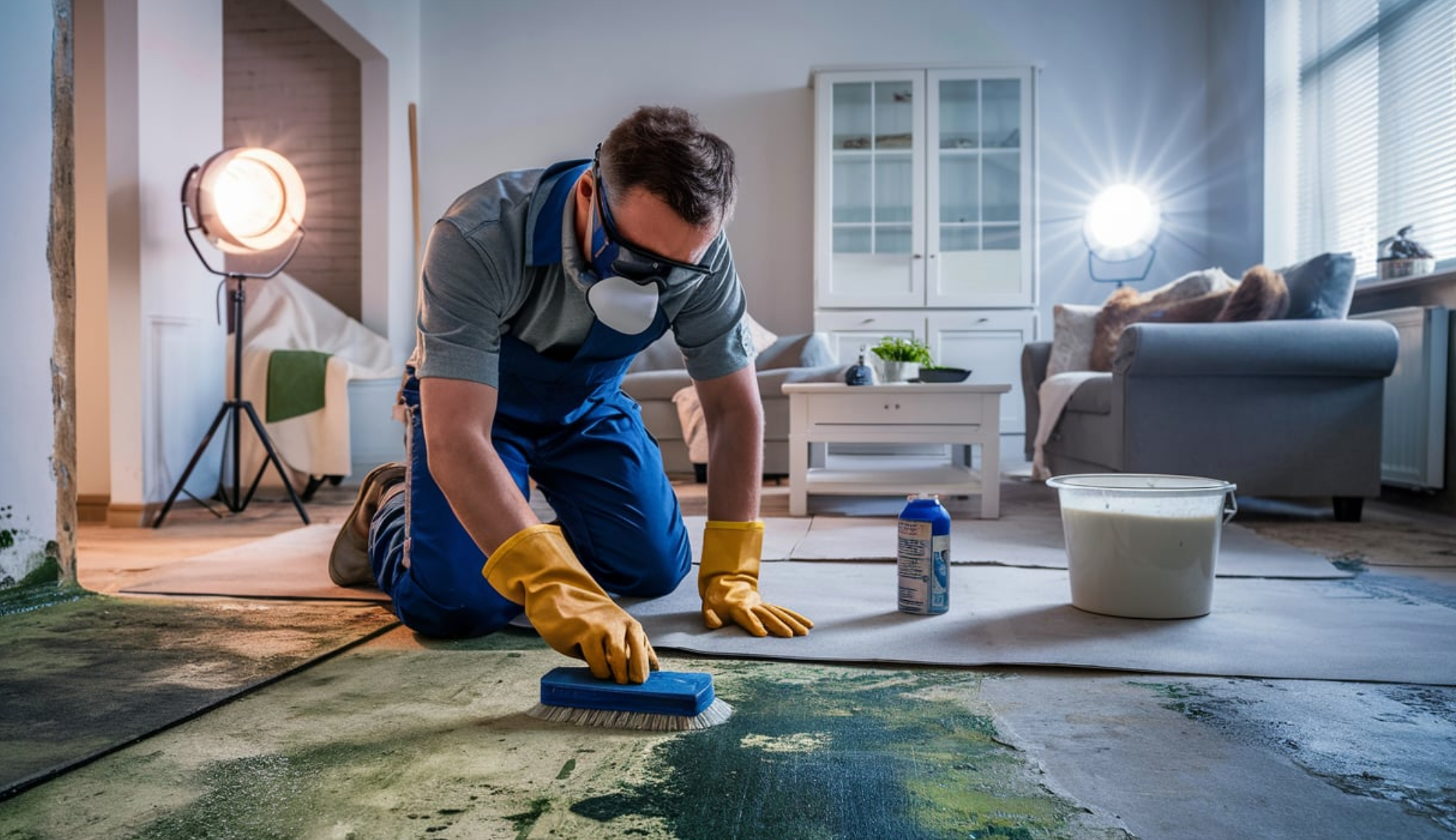 mold on subfloor