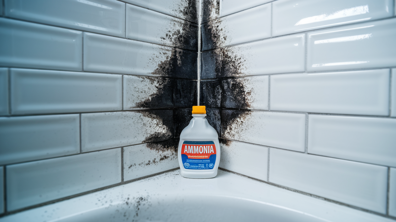 does ammonia kill mold