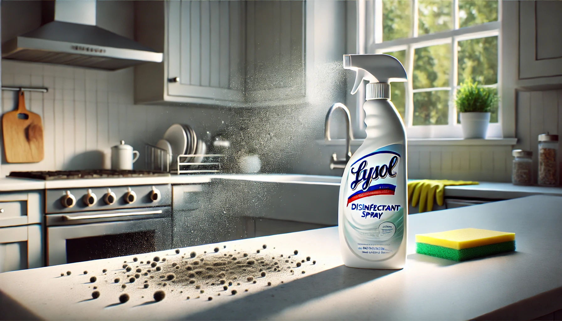 does lysol kill mold